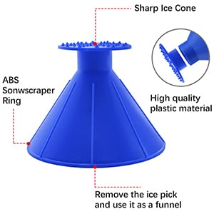 đ„Tyhjennysale 49 % -Magical Car Ice Scraper (laatupĂ€ivitys)