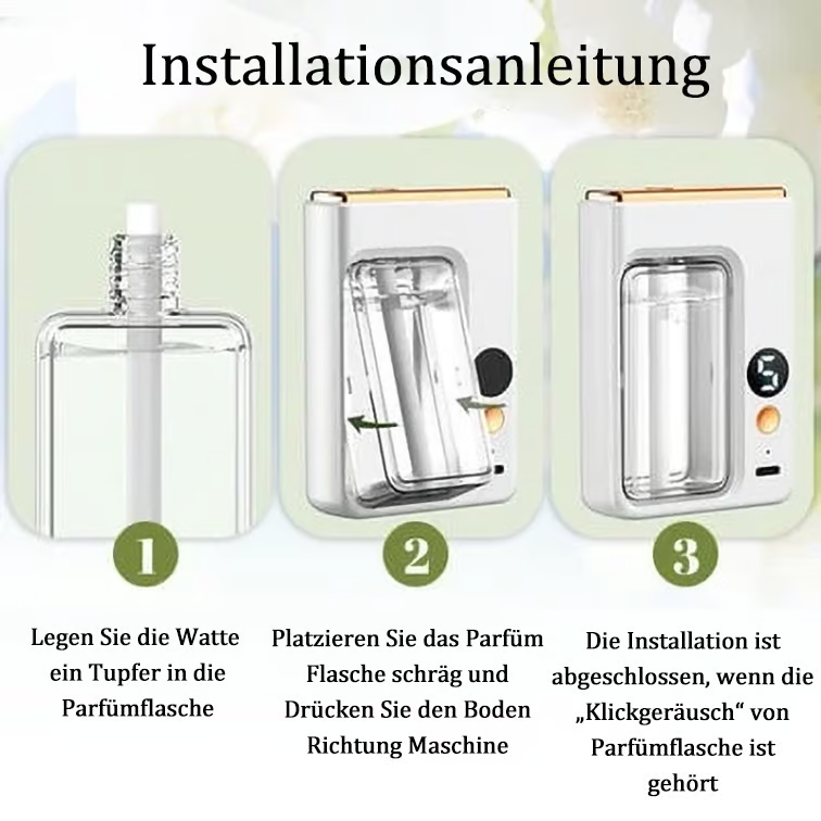 Automaattinen aromidiffuusori/Automatic aroma diffuser