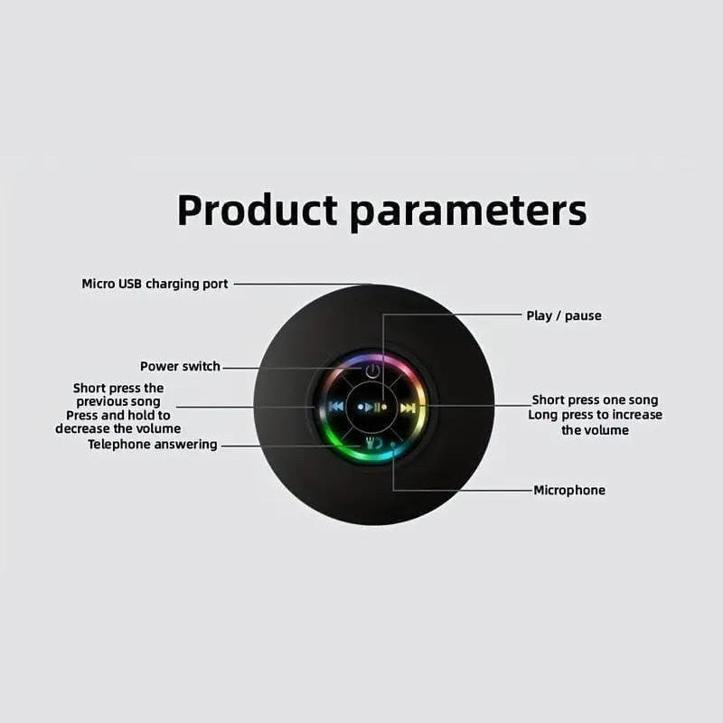 đ¶đ”Imukuppi Kylpyhuoneen Putoamisen EstĂ€vĂ€ Bluetooth-Kaiutin