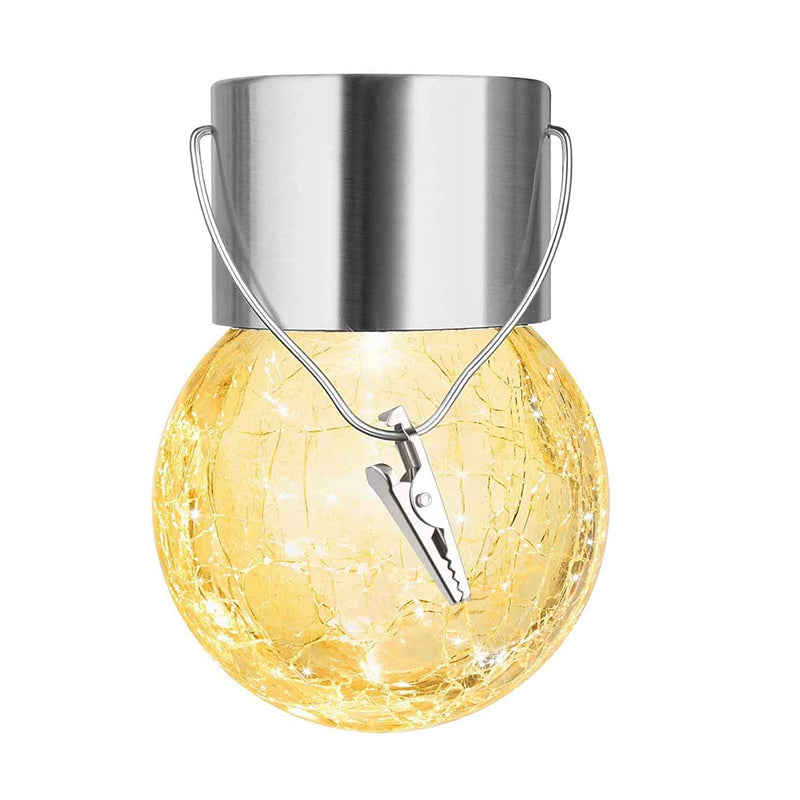 Solar Mosaic Crackle Globes LED-puutarha valot