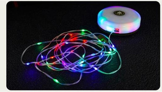Ulkouima vedenpitävä kannettava Stowable String Light