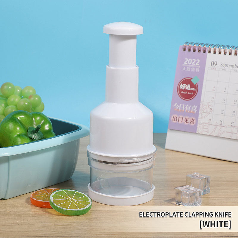 Ruokahakkuri ruostumattomasta teräksestä