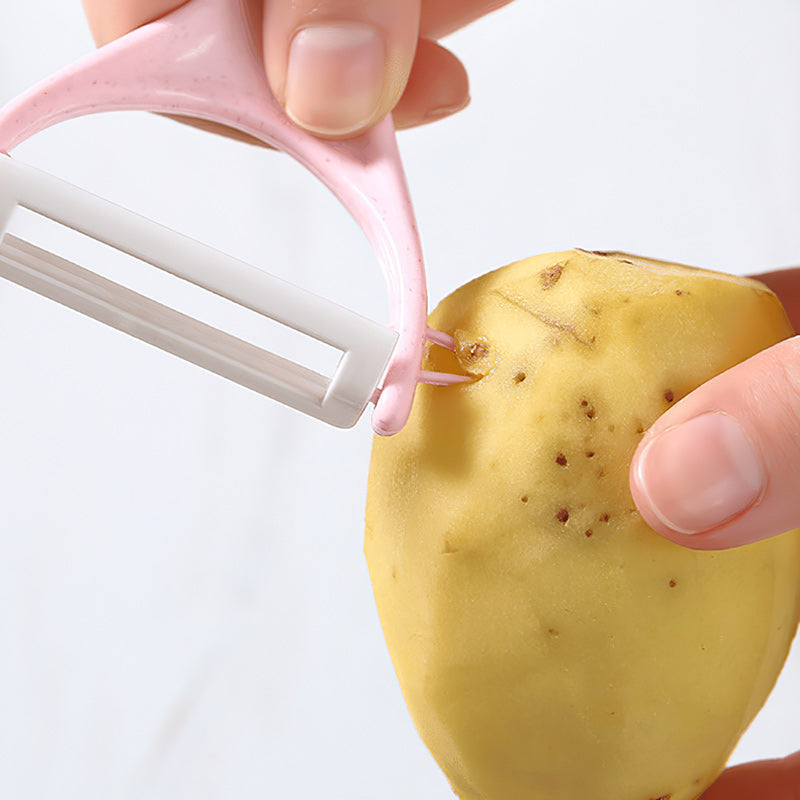 12-osainen sarja monikäyttöisiä vihannesleikkureita