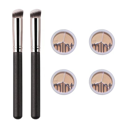 Suuri alennusmyynti 60% poisđ3-in-1 Contouring ja kirkastaa Concealer Palettea