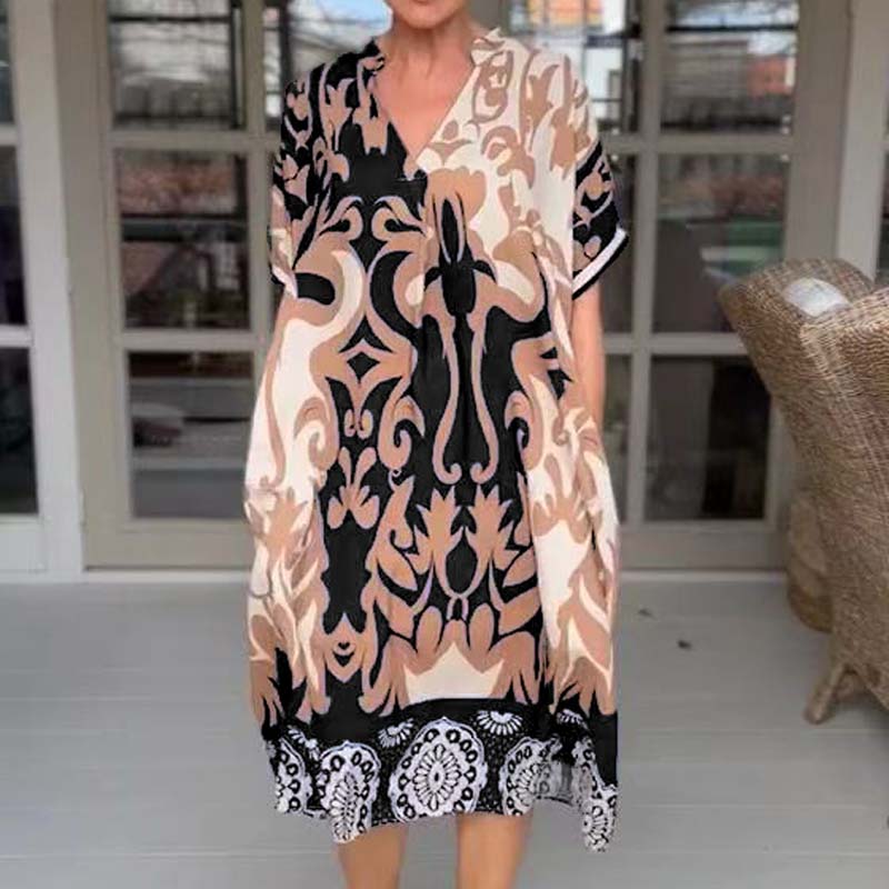 Boho napa peittävä mekko