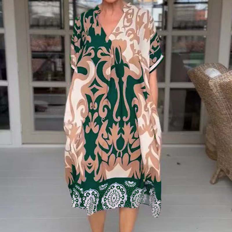 Boho napa peittävä mekko