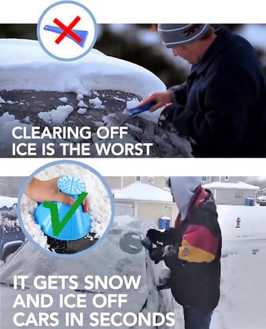 đ„Tyhjennysale 49 % -Magical Car Ice Scraper (laatupĂ€ivitys)