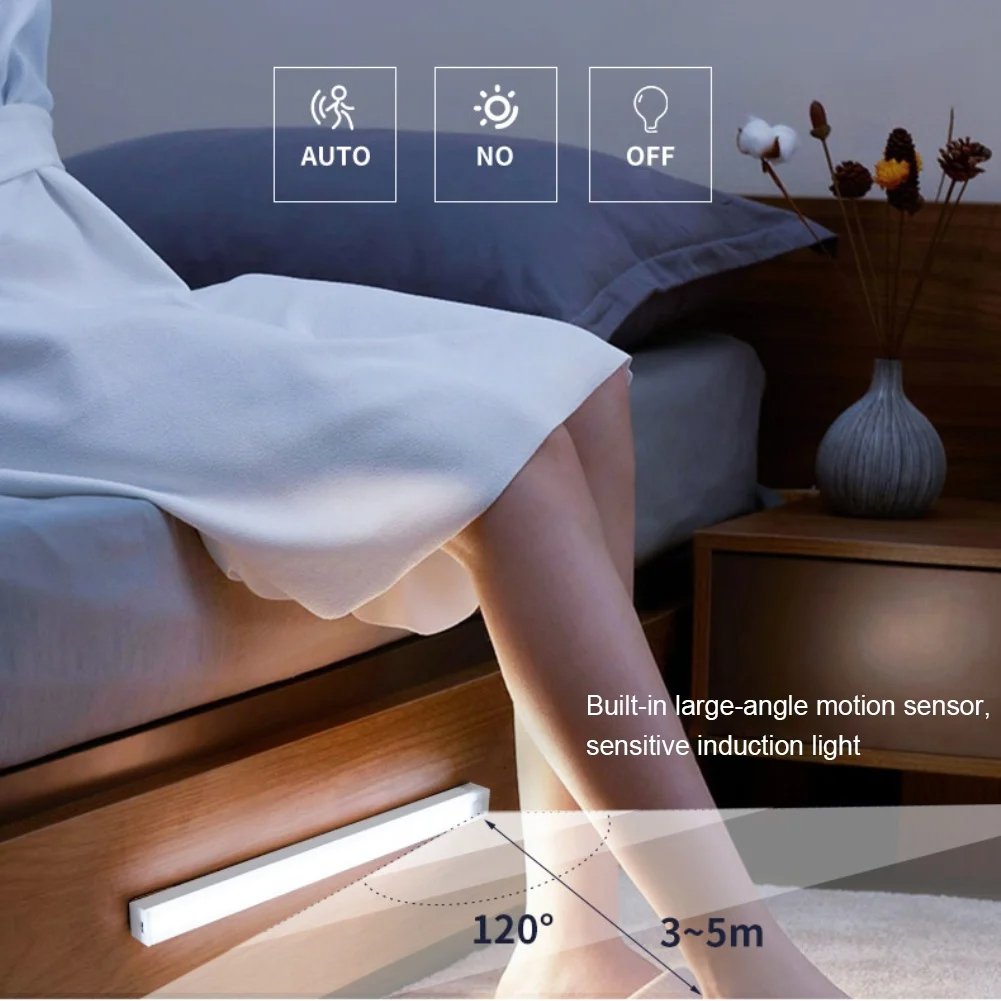 đ„UUDEN VUODEN MYYNTI - Punch-free Smart Sensor Magnetic ladattavat LED-valot