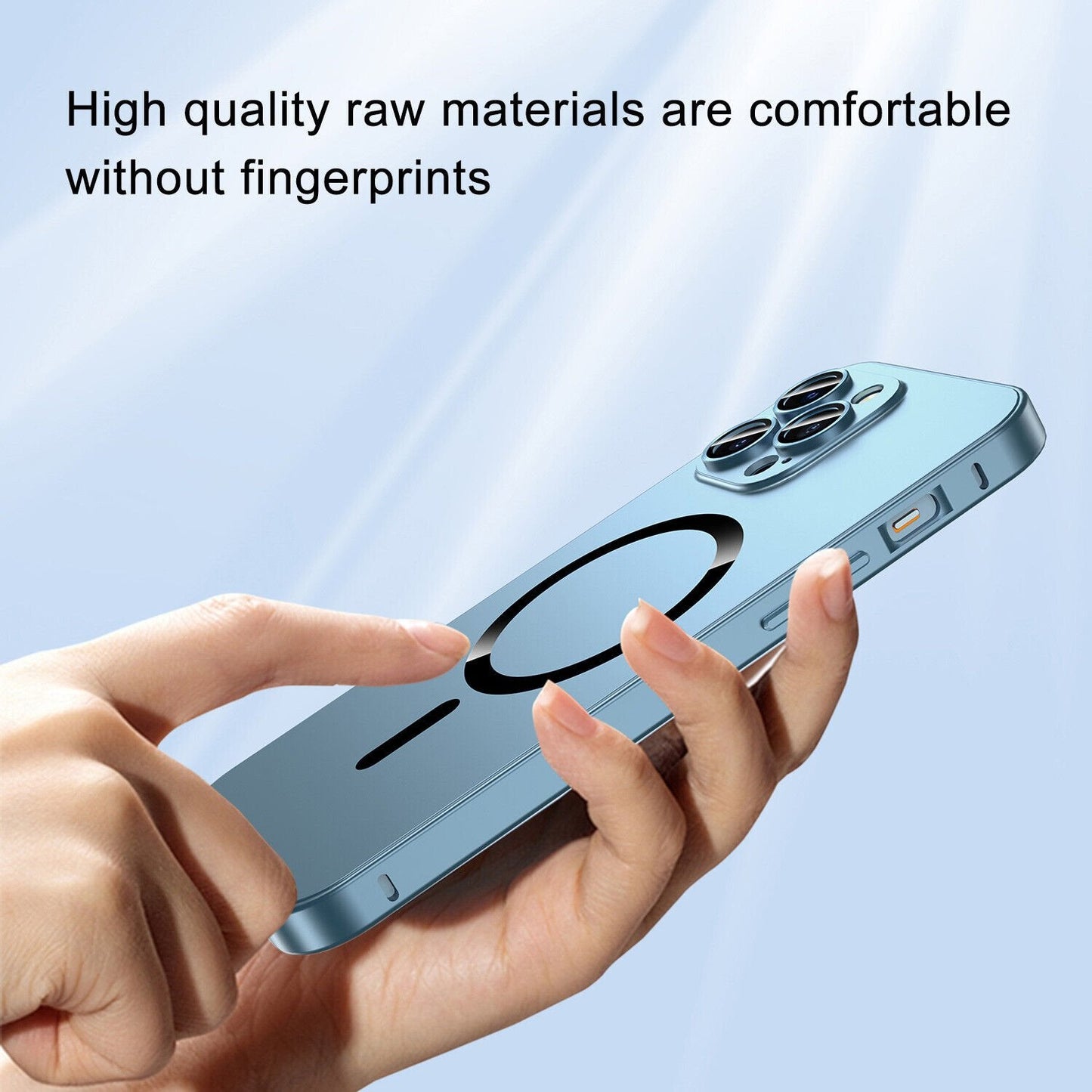Magneettinen lataus Anti-collision Matte Protective Case -suojakotelo