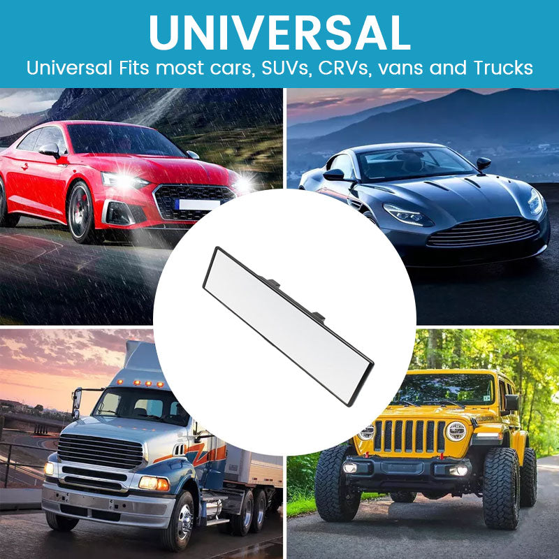 Taustapeili kaareva peili