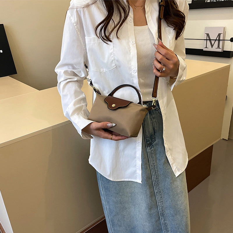 Naisten muoti Colorblock Mini Crossbody laukku