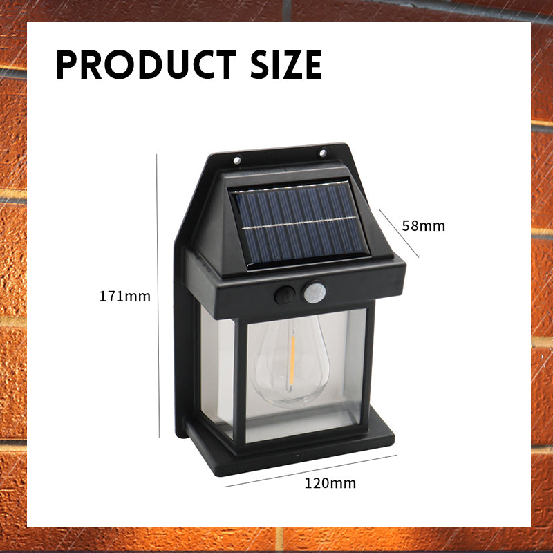 Ulkona Solar Garden yövalo