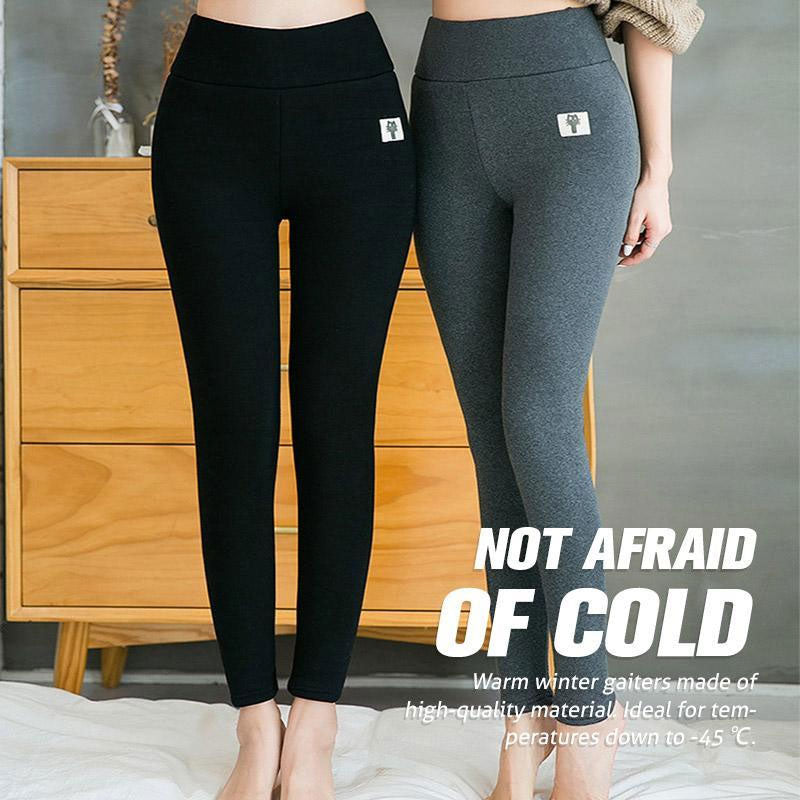 Paksuuntunut Slim Cashmere lämmin housut