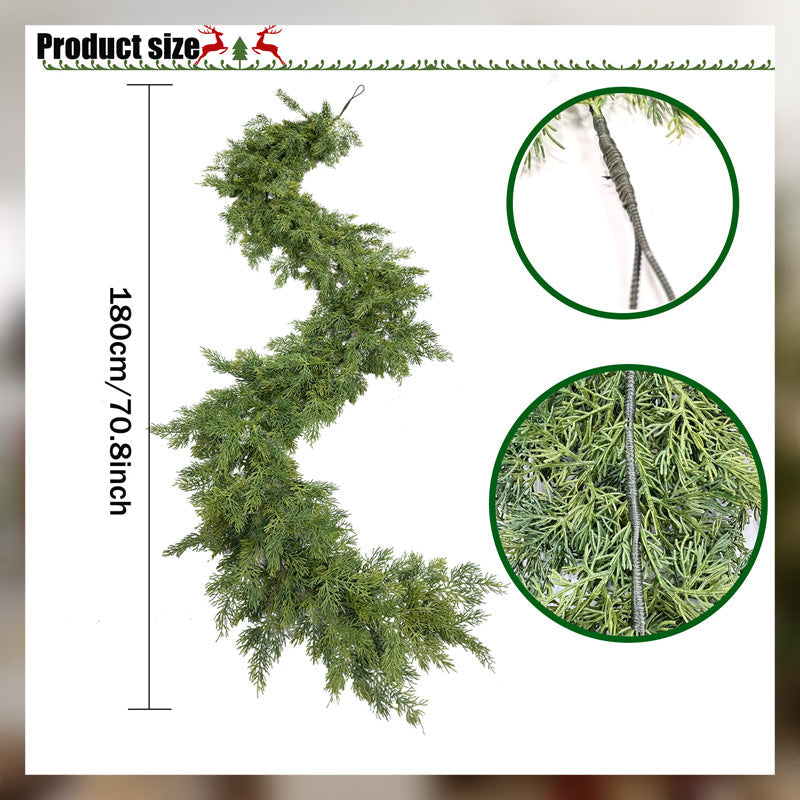 Simuloitu Cypress Leaf rottinki