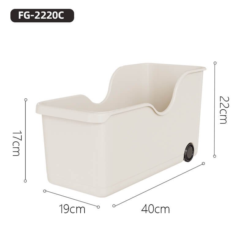 Säilytyslaatikko keittiövälineille pyörillä / Keittiökaapin säilytyslaatikko