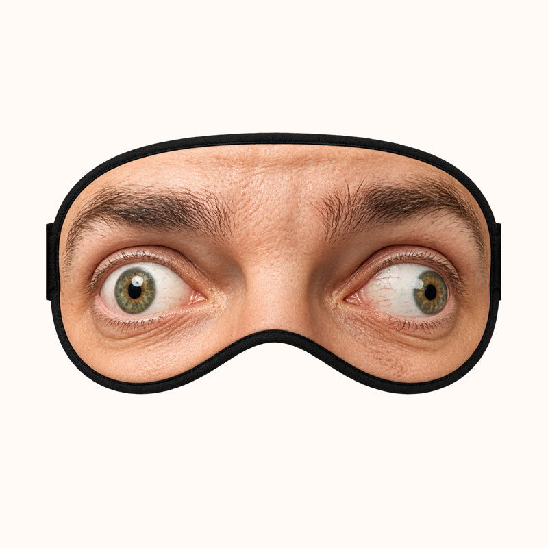 😴 Sjov sovemaske med åbne øjne