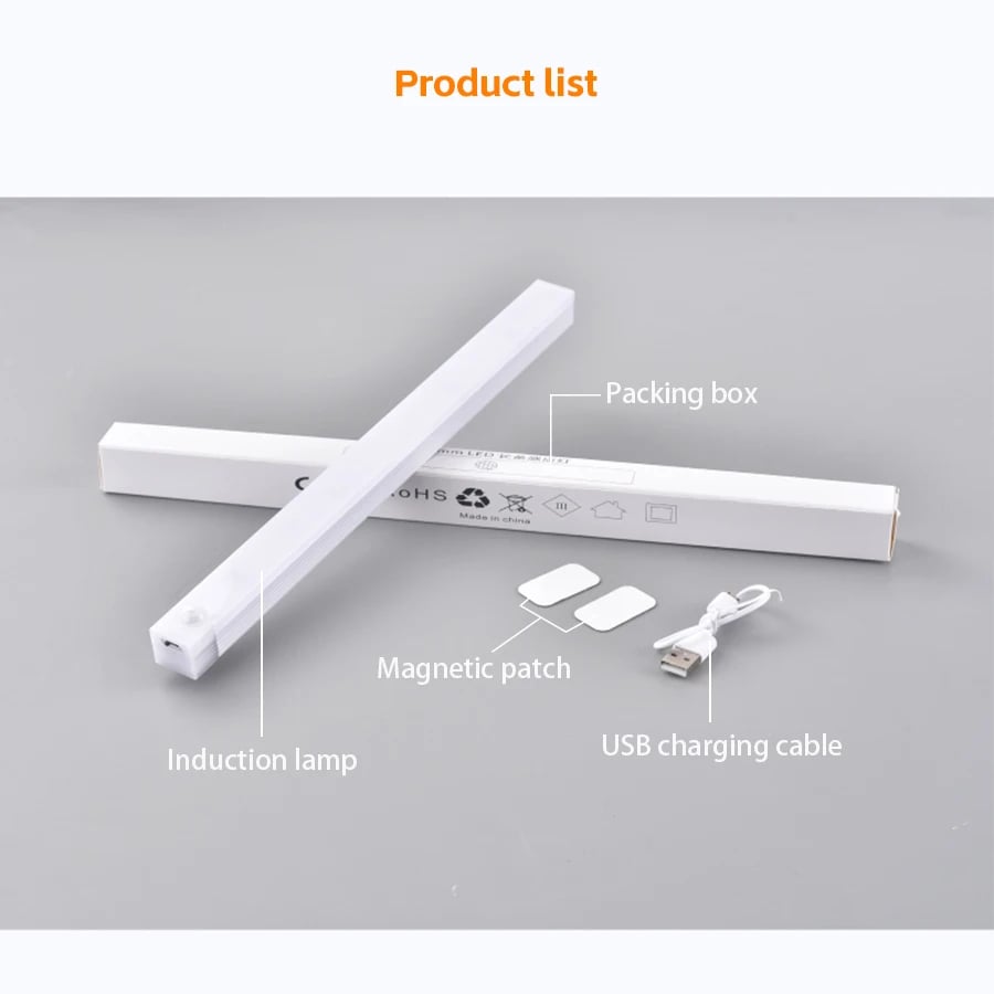 đ„UUDEN VUODEN MYYNTI - Punch-free Smart Sensor Magnetic ladattavat LED-valot