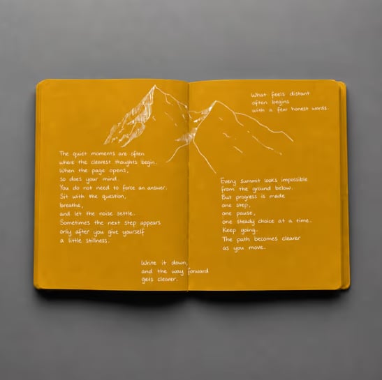 📘 Notedfy Think Blue Notebook – En Anden Slags Side til Bedre Idéer 💙
