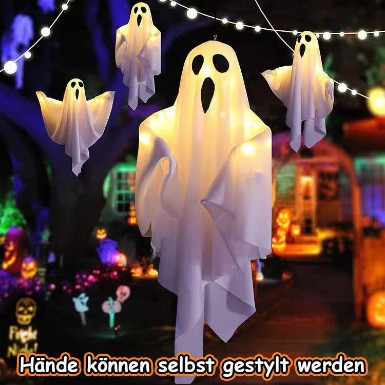 👻Valovoimaiset aavekruunut Halloweenille🎃/👻Halloweenin hehkuvat aavekruunut🎃
