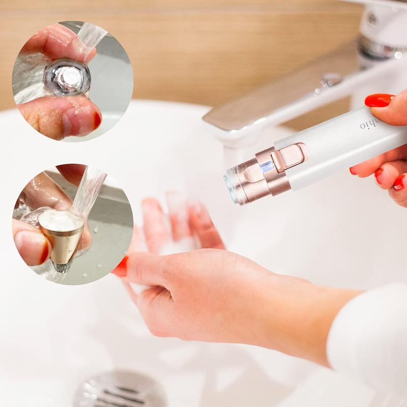 2-in-1 kulmakarvojen ja kasvokarvojen poistolaite naisille