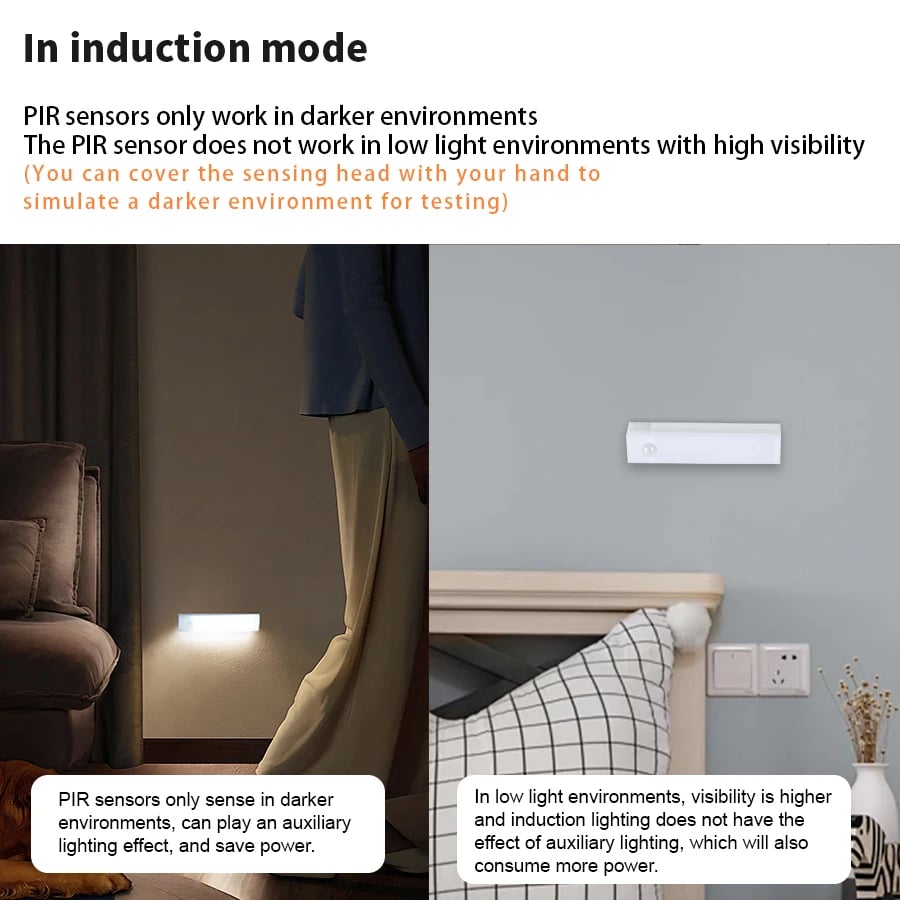 đ„UUDEN VUODEN MYYNTI - Punch-free Smart Sensor Magnetic ladattavat LED-valot