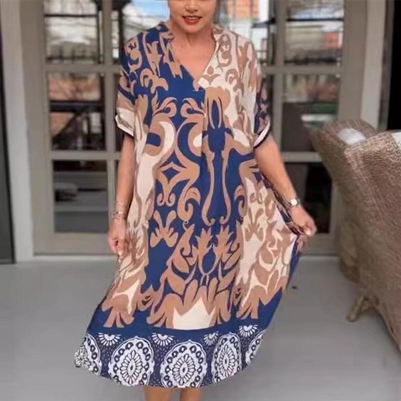Boho napa peittävä mekko