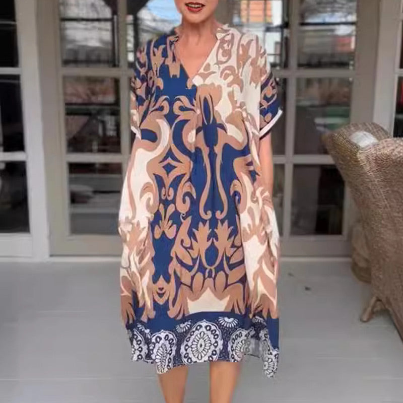 Boho napa peittävä mekko