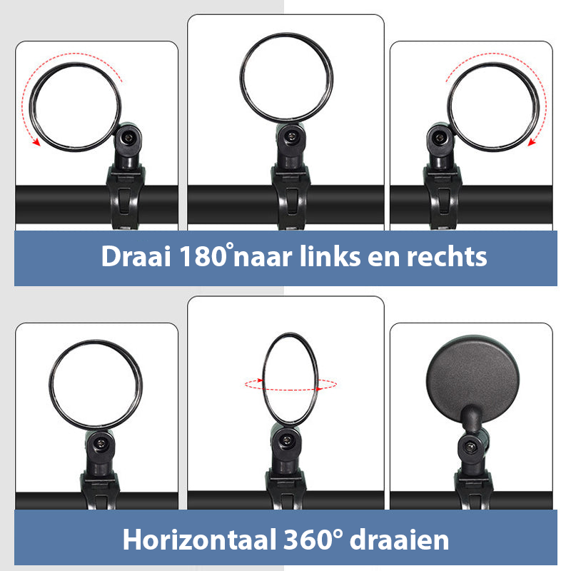 🚴Buy 1 get 1 free🚴Rearview Mirror ™ | Turvallinen 360° taustapeili pyöräilijöille ja mopoilijoille