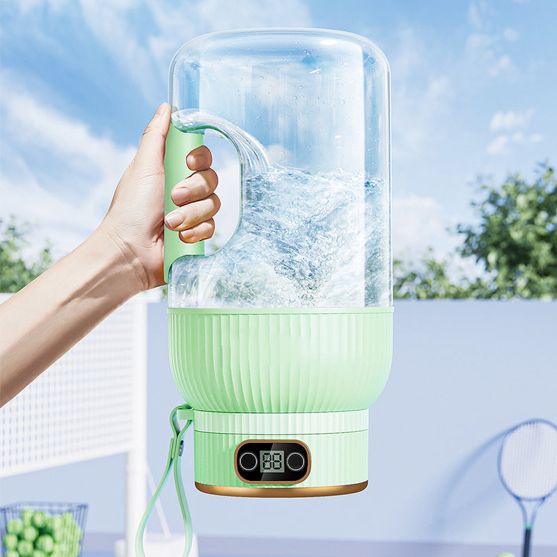 Multifunktionaler kannettava juicer-kuppi digitaalisella näytöllä