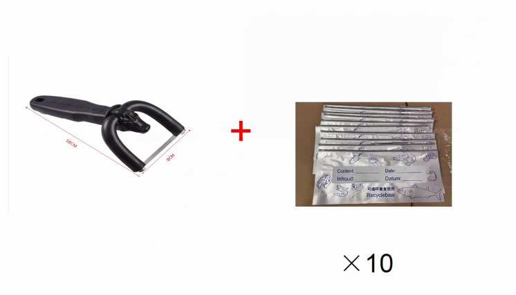 🥳 2026 HOT SALE 🥳💞 50.000+ SOLGT! 🥩🔪 50% RABAT! Håndholdt fedttrimmer til okse & svin – U-formet buet holder fjerner overfladefedt uden at spilde magert kød. Rustfrit stålblad, ergonomisk greb – tilbered som en prof! 🧑🍳✨