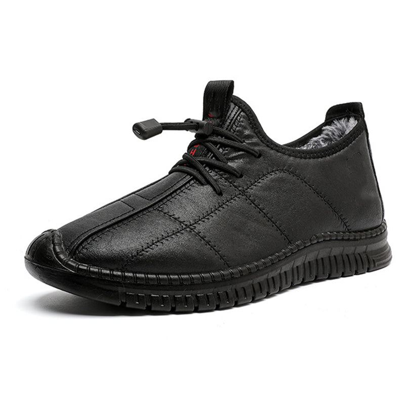 👟 Herrestøvler med plush-for og anti-glid sål