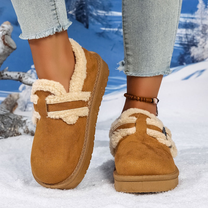 🥿 Trendy, varme slip-on vintersko til kvinder