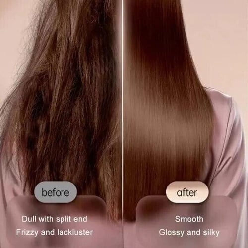 Curl Straight Hair 2 -in -1 -Hot Luftkammad jonisk rak hårkam är torr och våt/Curl Straight Hair 2 -in -1 -1 -Hot Air Comb Ionic Straight Hair -kampa on kuiva ja märkä.