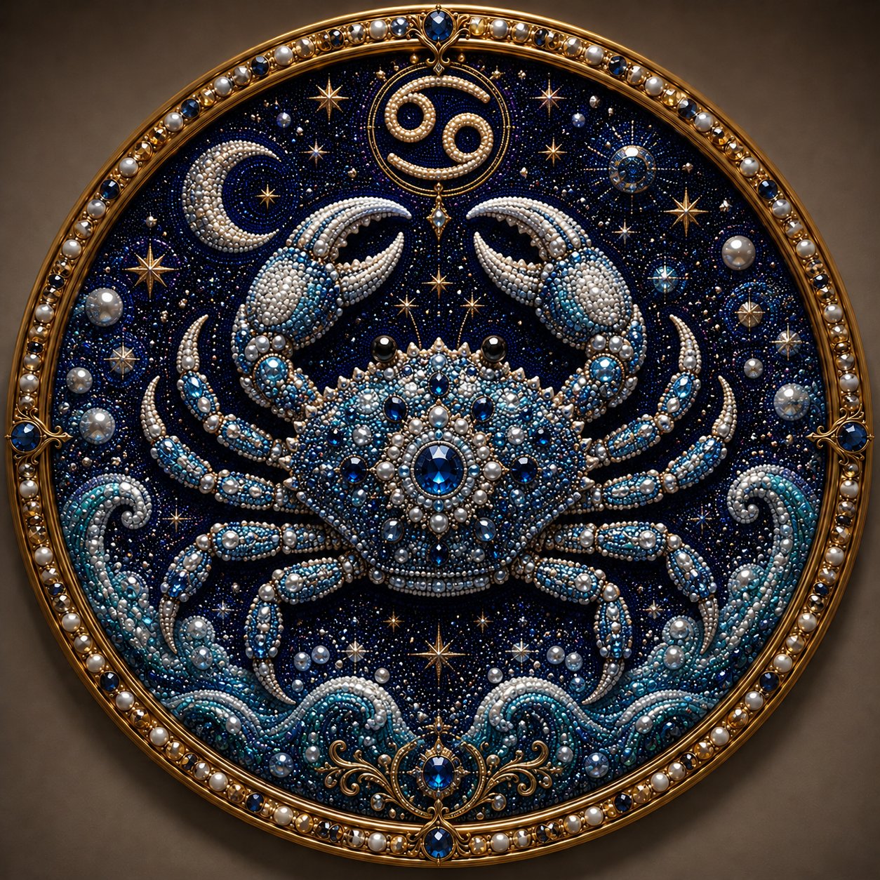🔥 12 Stjernetegn Perlekunst-sæt ♈🌙