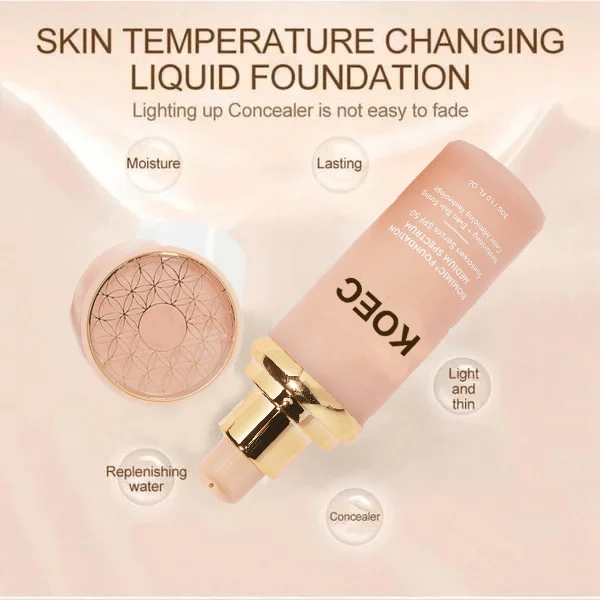 4-in-1 Bionic Concealer Liquid Foundation - nestemäinen pohjustusvoide