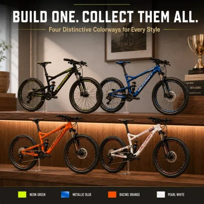 🎉🔥 50% RABAT - 🚲 DIY Mountainbike Model Sæt – Byg, Udstil & Saml 🚵‍♂️