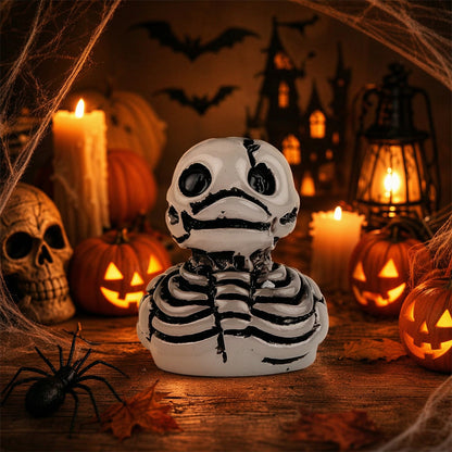 🎃🐤 Halloween Mini Harpiksænder — 12 Uhyggelige Design, 2,5 cm Små Figurer