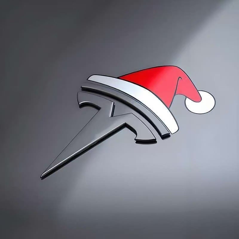 🎅🚗 Julehue til bilens emblem — Vandtæt, genanvendelig julepynt til ethvert bilmærke