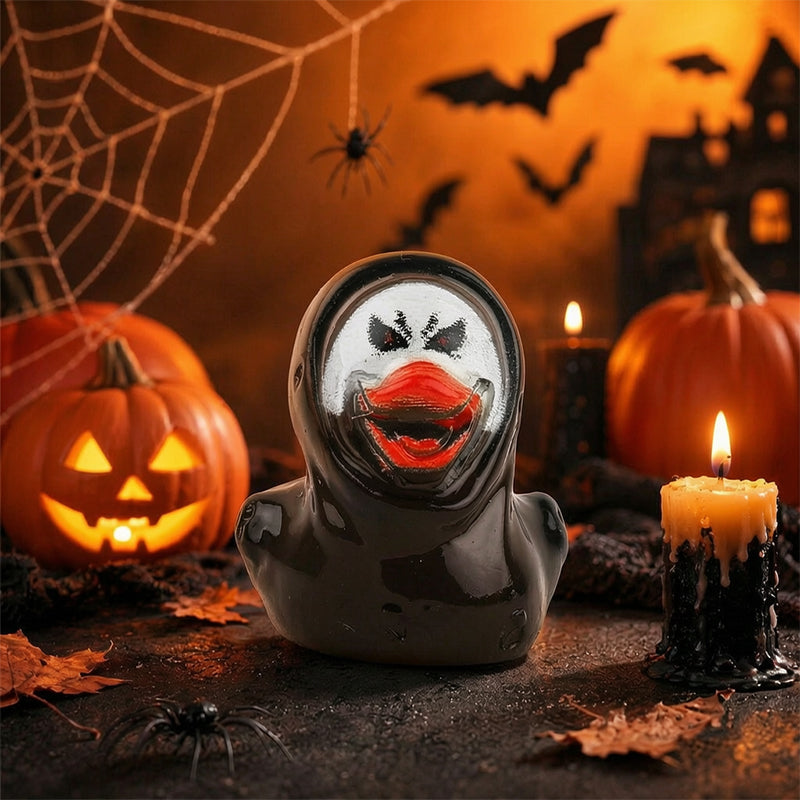 🎃🐤 Halloween Mini Harpiksænder — 12 Uhyggelige Design, 2,5 cm Små Figurer