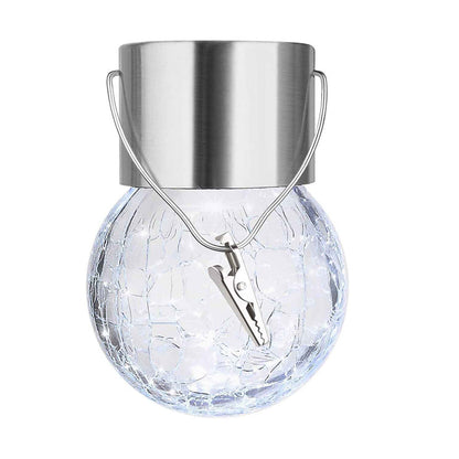 Solar Mosaic Crackle Globes LED-puutarha valot