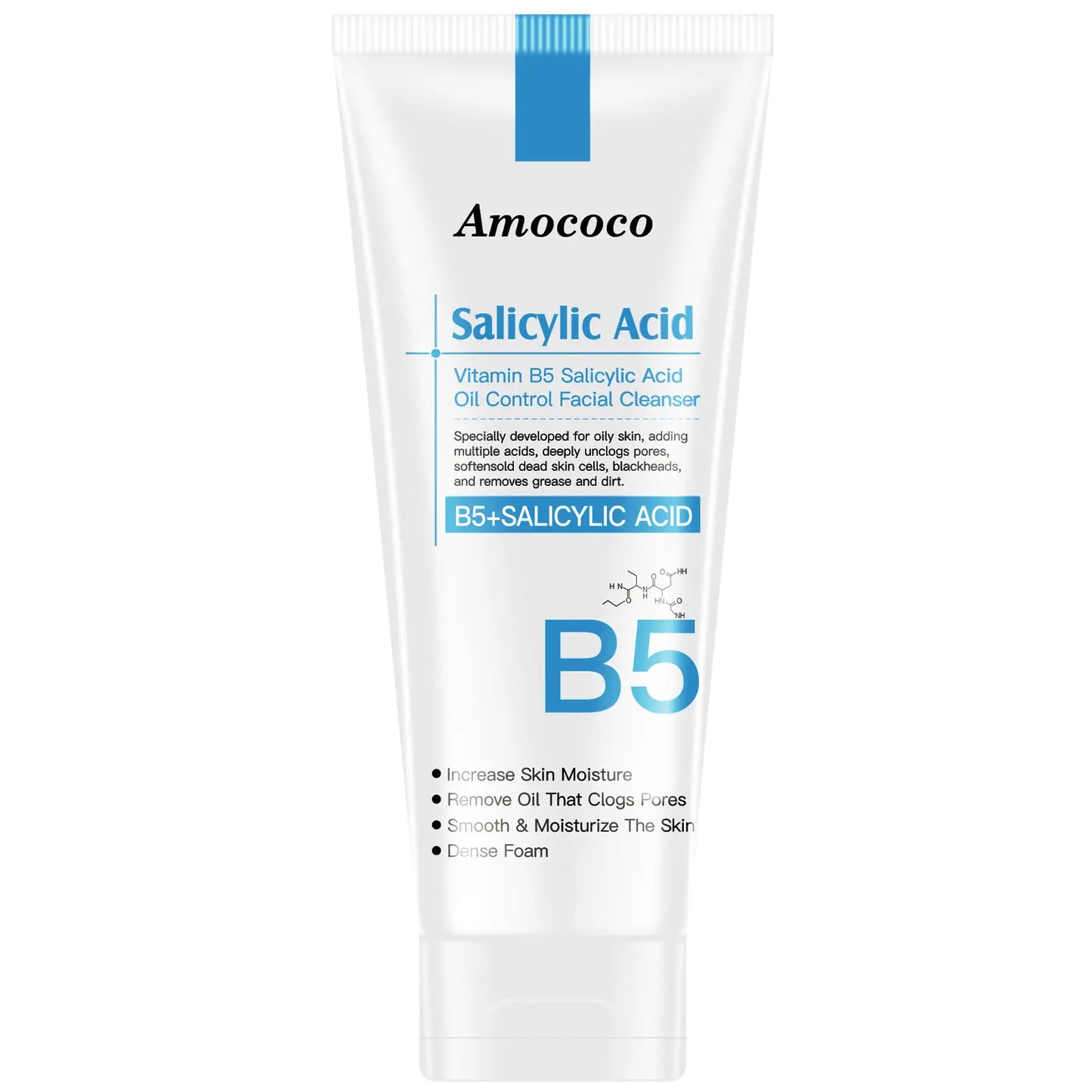B5 Facial Cleanser with B5 Face Cream: gentle cleansing without tightness, deep hydration and soothing, long-lasting moisturization for soft, smooth and healthy skin.