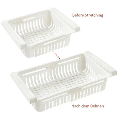 Aufbewahrungsregal für Kühlschrank / Jääkaapin varastointiteline