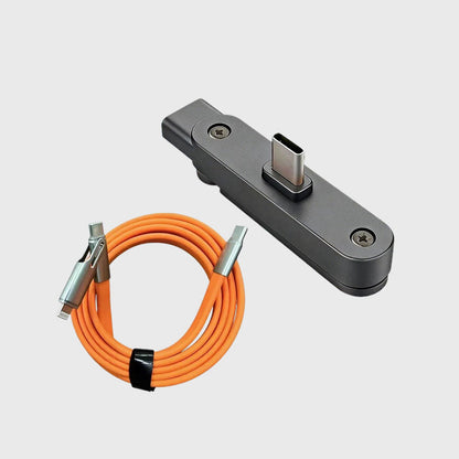 Den ultimative 240W Hybrid Power-Stand Adapter ⚡: alt-i-én løsning til hurtig opladning og visning