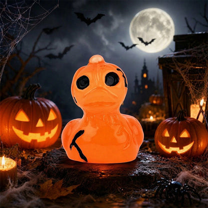 🎃🐤 Halloween Mini Harpiksænder — 12 Uhyggelige Design, 2,5 cm Små Figurer