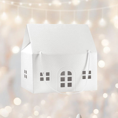 🎁 Eventyrlig Julehus Gaveæske | Hyggelig Julegave