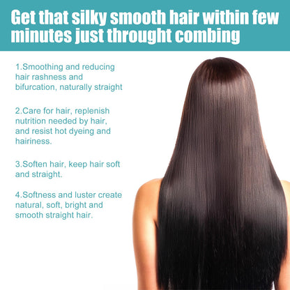 Silkki ja Keratin hoito Hiusten suoristusvoide