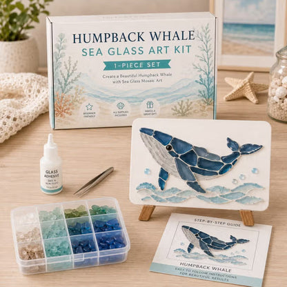 🌊✨ Kunst-DIY-sæt med havtema – Skab et fantastisk mosaik-mesterværk