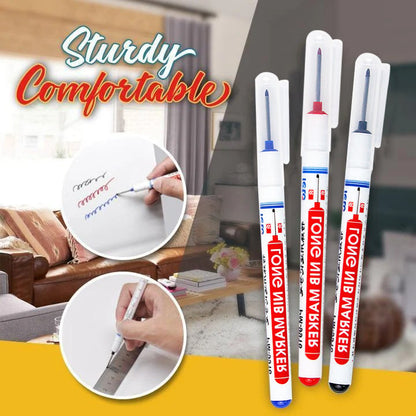 Pitkän pään syvä reikämerkintä & (3PCS/SET)