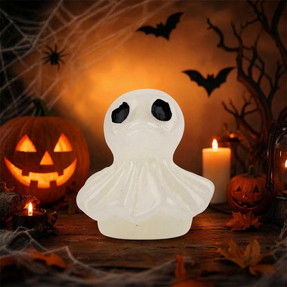🎃🐤 Halloween Mini Harpiksænder — 12 Uhyggelige Design, 2,5 cm Små Figurer