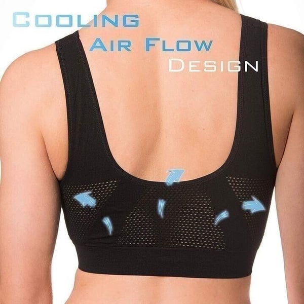 (Osta 1, saat 3)Hengittävä viileä Liftup Air Bra